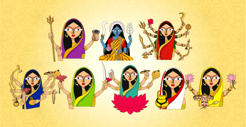 Maha Navami in India 2024